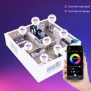 Lâmpada Inteligente RGB Controle por Voz