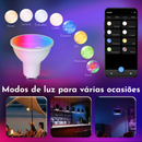 Lâmpada Inteligente RGB Controle por Voz