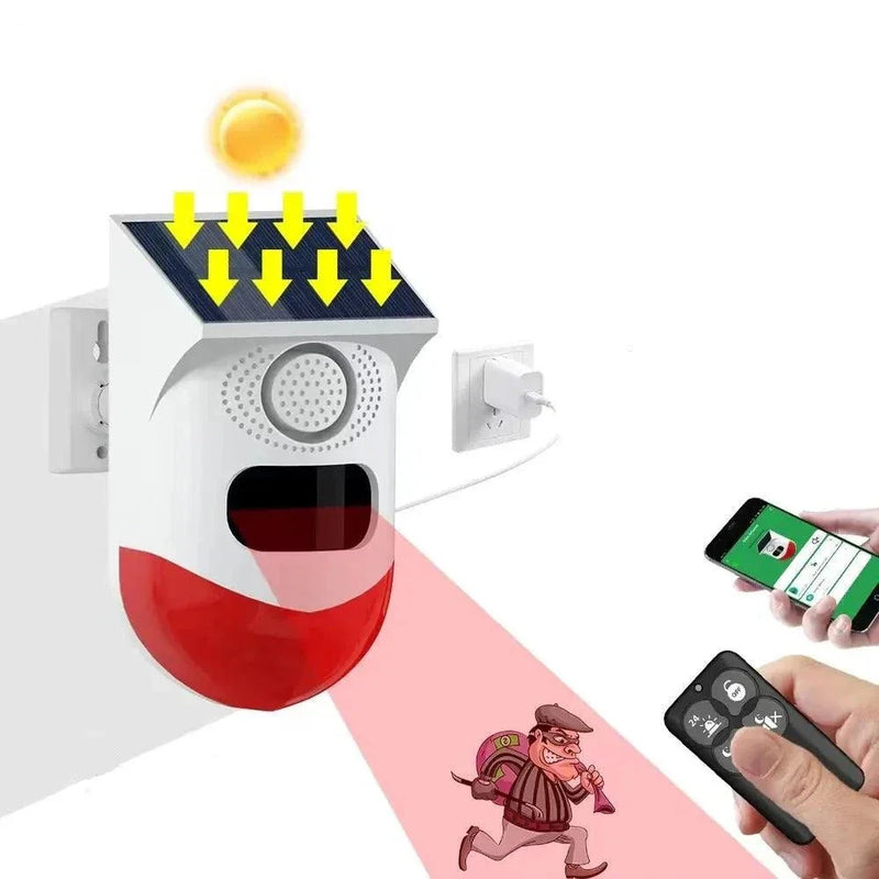 Alarme Solar Inteligente WiFi