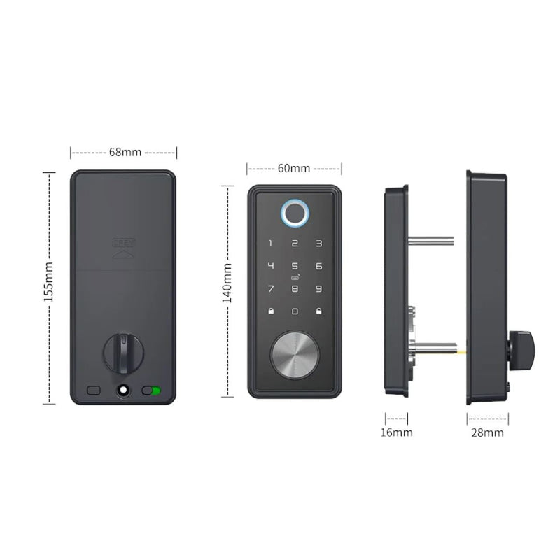 Fechadura Inteligente Sobreposta Wi-fi