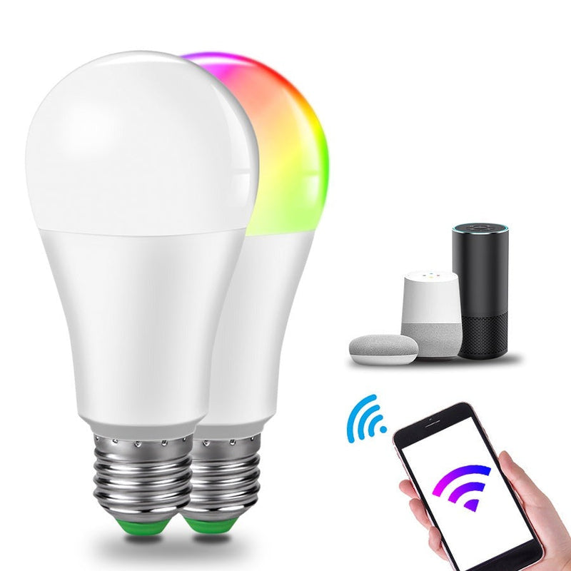 Lâmpada Inteligente Alexa Com Controle por Voz