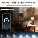 Lâmpada Inteligente Alexa Com Controle por Voz